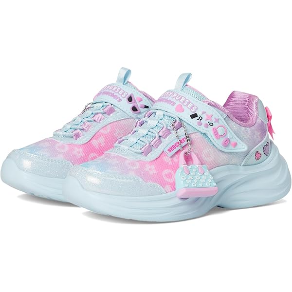 Amazon.com | Skechers Kids Girls Unicorn Dreams Sneaker, Navy